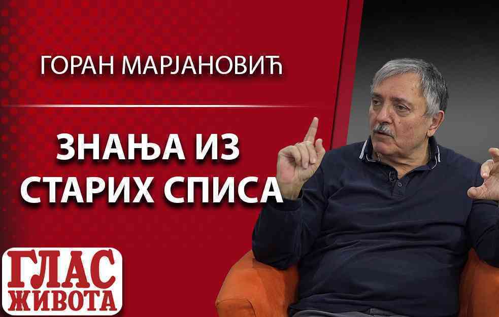 GORAN MARJANOVIĆ - ZNANJA IZ STARIH SPISA (VIDEO)
